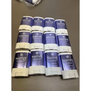 Native Deodorant Alpine Air .35 Oz Lot Of 12 Travel Size Aluminum Free